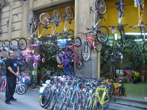 パレルモ 自転車職人通り