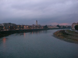 アディジェ川の風景