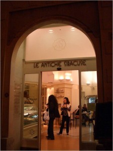 シラクーサのバール Le Antiche Siracuse