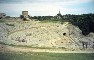 シラクーサ 古代ギリシア劇場