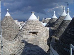 トゥルッリの屋根