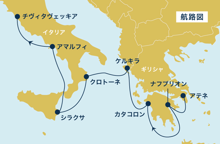 神話の地ギリシャと優雅な南イタリアのバカンス イタリア旅行専門店トゥッタ イタリア